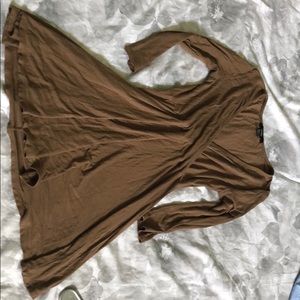 Long sleeve skater dress